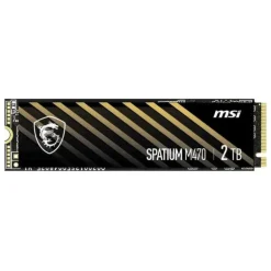 Disco Duro M.2 MSI SPATIUM M470 PRO 2TB PCIe Gen4 x4 NVMe SSD