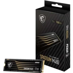 Disco Duro M.2 MSI SPATIUM M480 PRO 1TB PCIe Gen4 NVMe