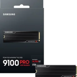 Disco Duro M.2 Samsung 9100 PRO HS 1TB PCIe Gen5 NVMe SSD