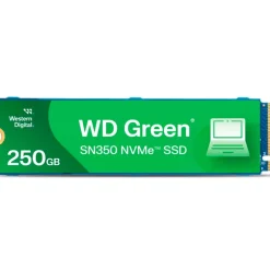 Disco Duro M.2 Western Digital Green SN350 250GB PCIe Gen3 x4 NVMe SSD
