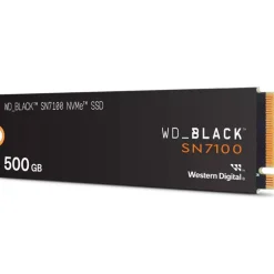 Disco Duro M.2 Western Digital Black SN7100 500GB PCIe Gen4 x4 NVMe SSD
