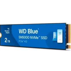 Disco Duro M.2 Western Digital Blue SN5000 2TB PCIe Gen4 x4 NVMe SSD