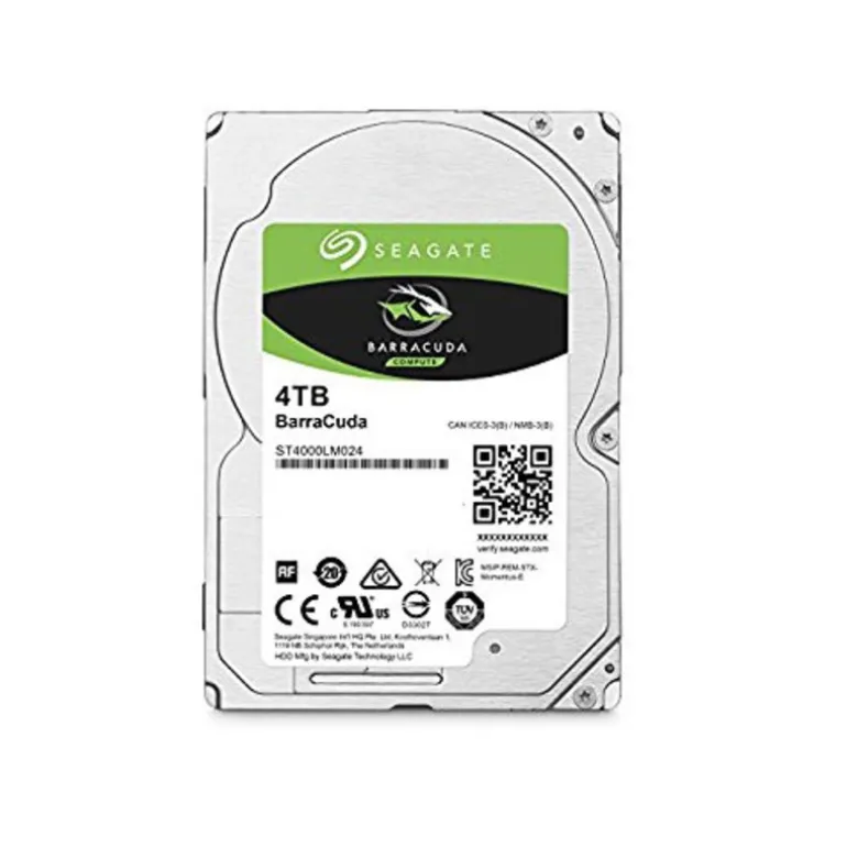 Disco Duro Seagate Barracuda Compute 4TB 3.5"