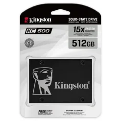 Disco Duro SSD Kingston KC600 512GB 2.5