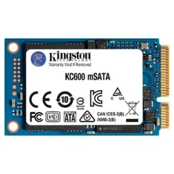 Disco Duro SSD Kingston KC600 1024GB mSATA SATA3