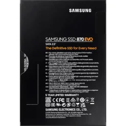 Disco Duro SSD Samsung 870 Evo 8TB 2.5
