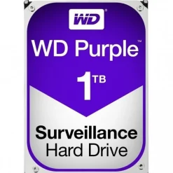 Disco Duro Western Digital WD Purple Surveillance 1TB 3.5" SATA3 64MB