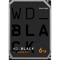 Disco Duro Western Digital Black HDD 6TB 3.5" SATA 128MB