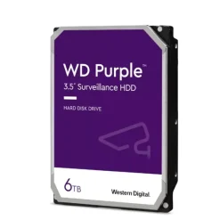 Disco Duro Western Digital Purple Surveillance 6TB 3.5" SATA3 256MB