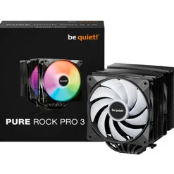 Disipador CPU be quiet! Pure Rock Pro 3 LX ARGB Negro
