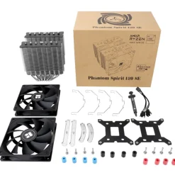 Disipador CPU ThermalRight Phantom Spirit 120 SE Negro