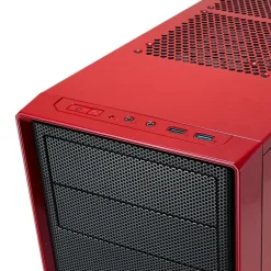 Fractal Design Focus G Rojo - Caja/Torre