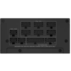 Fuente/PSU Corsair SF1000 80 Plus Platinum SFX 1000W ATX 3.1 PCIe 5.1 Modular