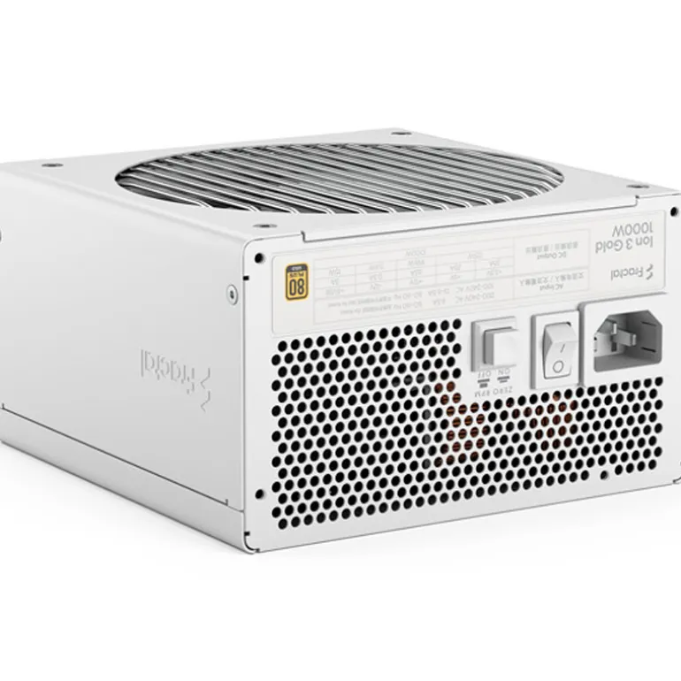 Fuente/PSU Fractal Design ION 3 Gold 80 Plus Gold 1000W Modular Blanco
