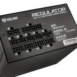 Fuente/PSU Kolink Regulator 80 Plus Gold 1000W ATX 3.0 PCIe 5.0 Modular