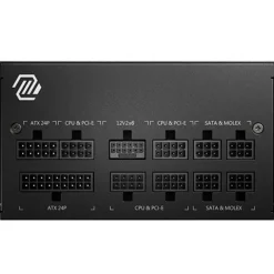 Fuente/PSU MSI MAG A750GL PCIE5 II 80 Plus Gold 750W ATX 3.1 PCIE 5.1 Modular