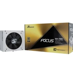 Fuente/PSU Seasonic Focus GX V4 80 Plus Gold 750W ATX 3.0 PCIE 5.0 Modular Blanco