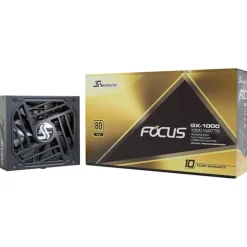 Fuente/PSU Seasonic Focus GX V4 80 Plus Gold 1000W ATX 3.0 PCIE 5.0 Modular