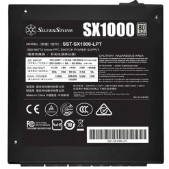 Fuente/PSU Silverston SX1000 Platinum 80 Plus Platinum 1000W Modular