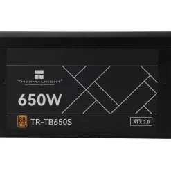 Fuente/PSU ThermalRight TR-TB650S 80 Plus Bronze 650W ATX 3.0