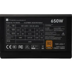 Fuente/PSU ThermalRight TR-TB650S 80 Plus Bronze 650W ATX 3.0