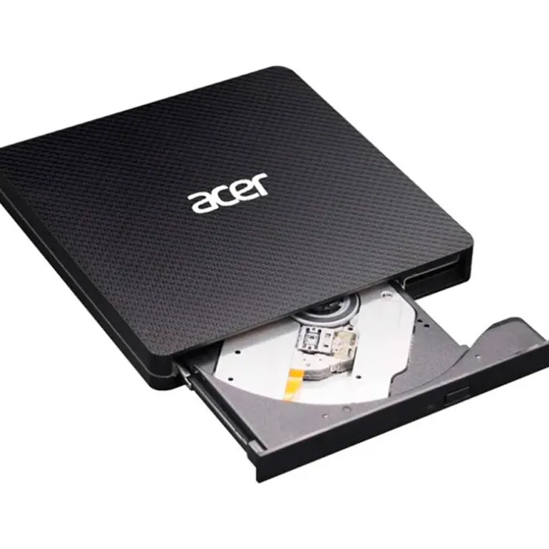 Grabadora Acer CD/DVD Portatil USB 3.0 Negro