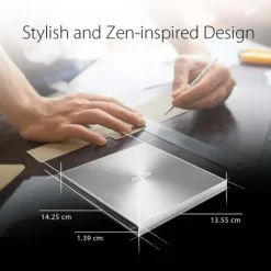 Grabadora Asus ZenDrive U7M / Plata