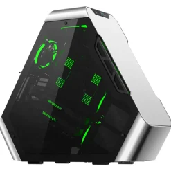 Jonsbo TR03-A Silver Cristal Templado - Caja/Torre