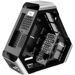 Jonsbo TR03-A Silver Cristal Templado - Caja/Torre