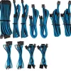 Kit Cables Corsair Premium Individually Sleeved Pro Kit Type 4 Gen 4 Azul/Negro