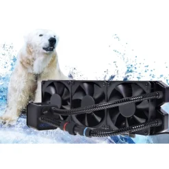 Kit Refrigeración Líquida Alphacool Eisbaer 360 CPU Negro - Kit Refrigeración Líquida