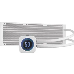 Kit Refrigeración Líquida Corsair iCUE H150i ELITE LCD XT Blanco