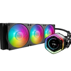 Kit Refrigeración Líquida Cooler Master MasterLiquid RGB 360 ION LCD Negro
