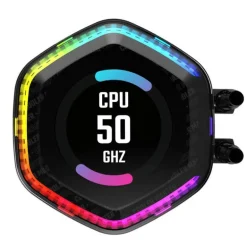 Kit Refrigeración Líquida Cooler Master MasterLiquid RGB 360 ION LCD Negro