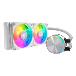 Kit Refrigeración Líquida Cooler Master MasterLiquid ARGB PL240 Flux White Edition