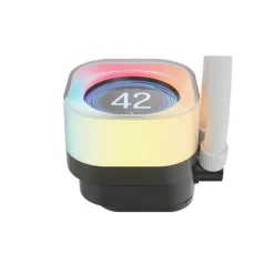 Kit Refrigeración Líquida Corsair iCUE LINK TITAN RGB 240 RX LCD Blanco