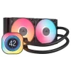 Kit Refrigeración Líquida Corsair iCUE LINK TITAN RGB 240 RX LCD Negro