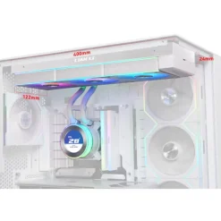 Kit Refrigeración Líquida Lian Li Hydroshift II LCD 360R Blanco