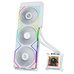Kit Refrigeración Líquida Lian Li HydroShift LCD ARGB 360TL Blanco