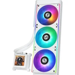 Kit Refrigeración Líquida Lian Li HydroShift LCD 360 ARGB Blanco