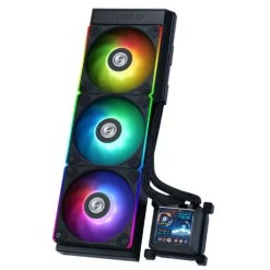 Kit Refrigeración Líquida Lian Li HydroShift LCD ARGB 360R Negro