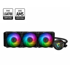 Kit Refrigeración Líquida MSI MAG CORELIQUID 360R V2 Negro