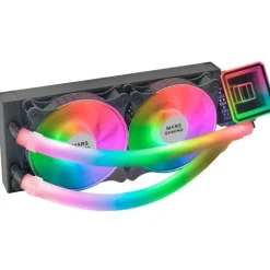 Kit Refrigeración Líquida Mars Gaming Premium ML-ULTRA240 ARGB Negro