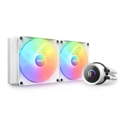 Kit Refrigeración Líquida NZXT Kraken 280 RGB LCD Display Blanco