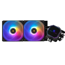 Kit Refrigeración Líquida ThermalRight Frozen Prism ARGB 240 Negro