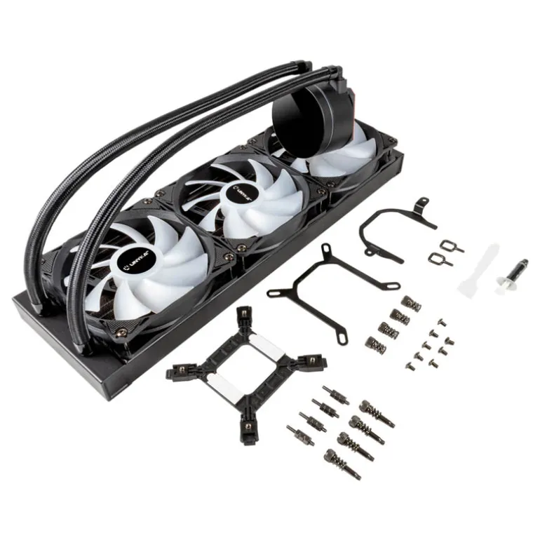 Kit Refrigeración Líquida Unykach Aquastorm 360 Display Temperatura Negro