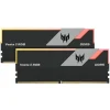 Memoria DDR5 Acer Predator Vesta II RGB 32GB 2x16GB 6000MHz CL34 Negro