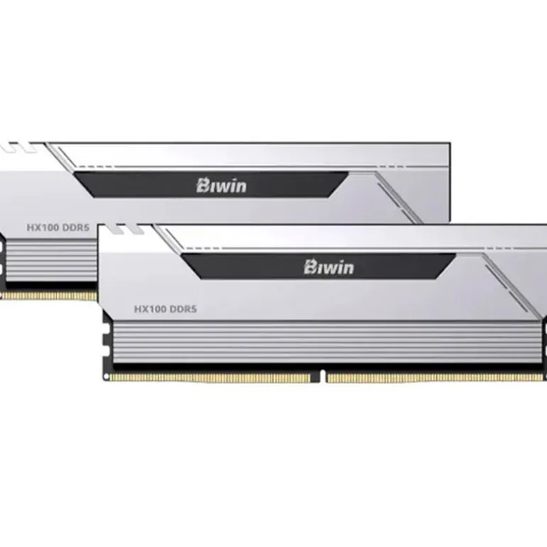 Memoria DDR5 Biwin Black Opal HX100 32GB 2x16GB 6000MHz CL36 EXPO-XMP Plata