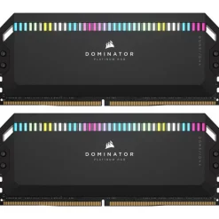 Memoria DDR5 Corsair Dominator Platinum RGB 32GB 2x16GB 6400MHz CL32 XMP Negro