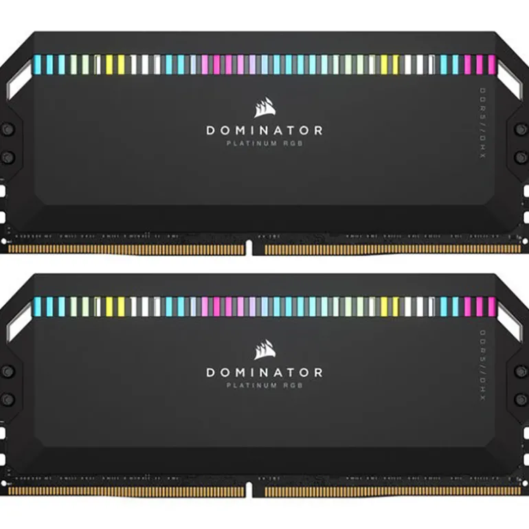 Memoria DDR5 Corsair Dominator Platinum RGB 64GB 2x32GB 6400MHz CL32 XMP Negro